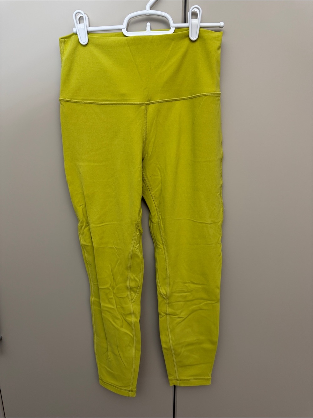 Lululemon Double Lined Leggings - Lime Green